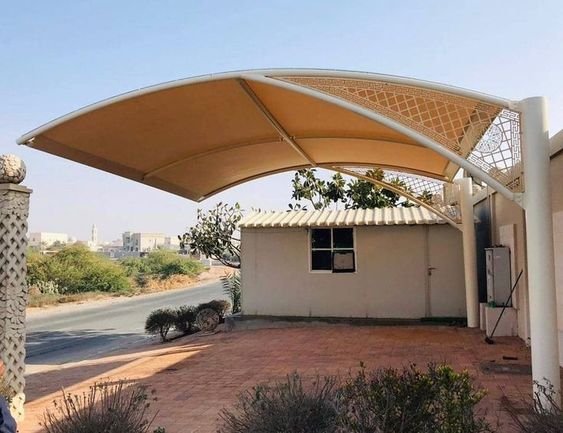 تركيب المظلات